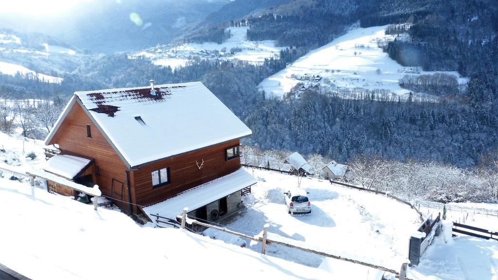 Gite Le Cerf De Belledonne Sainte-Agnès Dış mekan fotoğraf